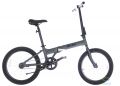 Велосипед 20 Pride MINI 1 темно-Сірий/чорний 2020