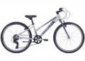 Велосипед 24 Apollo NEO 7s girls Brushed Alloy / Ice Blue / Purple Fade