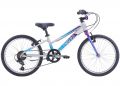 Велосипед 20 Apollo NEO 6s girls Brushed Alloy / Navy Blue / Pink Fade