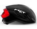 Шолом MET STRALE CE BLACK RED METALLIC | GLOSSY S (52-56)
