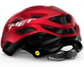 Шолом MET ESTRO MIPS CE RED BLACK METALLIC | GLOSSY L (58-61)
