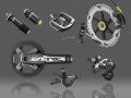 Гальмо гідравл. дискове Shimano M820 SAINT переднє (ліва ручка, 4-поршн каліпер, гідроліния 1000мм)
