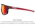 Очки Julbo RUSH (Spectron 3CF) Black/Red L