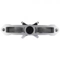 Педали Crankbrothers MALLET 2, серая/черная пружина