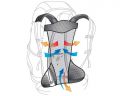 Рюкзак DEUTER Bike I Air EXP 16 колір 3564 arctic-cranberry Велосипедний