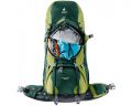 Рюкзак DEUTER Aircontact 45+10 колір 2313 moss-navy Для треккінгу