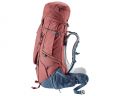 Рюкзак Deuter Aircontact X 80+15 SL redwood-ink (5335)