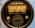 Манометр LEZYNE 350 PSI DIGITAL GAUGE 3.5 Чорний Y14