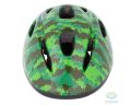 шлем детский Green Cycle Pixel размер 50-54см хаки/зелёный/салатовый лак
