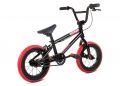 Велосипед 12 Stolen AGENT 13.25 2021 BLACK W/ DARK RED TIRES