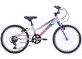 Велосипед 20 Apollo NEO 6s girls Brushed Alloy / Purple / Blue Fade