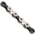 Цепь KMC X12 Silver/Black 12 скоростей 126 звеньев серебряный/черный + замок