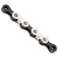Цепь KMC X11 Silver/Black 11 скоростей 114 звеньев серебряный/черный + замок