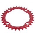 Зірка RACE FACE CHAINRING,NARROW WIDE,104X34,RED,10-12S