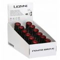 Упаковка 24шт заднего света LEZYNE FEMTO USB DRIVE BOX SET REAR Черный 5 люменов Y14