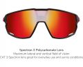 Очки Julbo RUSH (Spectron 3CF) Black/Red L