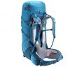 Рюкзак DEUTER Aircontact Core 50+10 цвет 1358 reef-ink Для треккинга