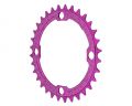 Зірка RACE FACE Narrow Wide, 104 BCD, 36T, 10-12 ск (PUR) Пурпурова (Алюмінієва)