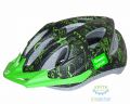 шолом дитячий Green Cycle Fast Five розмір 50-56см біло-чорний