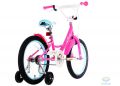 Велосипед 18 Pride Mia малиновий/Білий/Голубий 2018