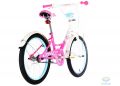 Велосипед 20 Pride Sandy Белый/малиновый/Розовый 2018