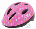 шолом дитячий Green Cycle Sweet розмір 50-54см Білий/Рожевий лак