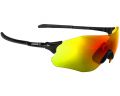Очки ONRIDE Possession 20 матовые черные с линзами Full Revo Red (17%)