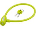Замок тросиковий KLS Jolly лайм 12x650 мм
