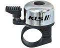 Колокольчик на руль KLS Bang 10 серебристый OEM