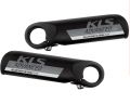 Рожки алюминиевые KLS Advanced черный 110 мм.