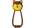 Мигалка дитяча передня KLS Teddy коричневий