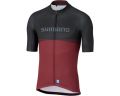 Велоджерсі Shimano TEAM2, чорно-бордове, розм. M