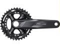 Шатуны Shimano FC-M5100-2 DEORE, встроенная ось, 175мм 36x26 11-шв. CL-48.8мм без каретки