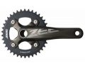 Шатуни Shimano FC-M640 ZEE інтегрована вісь, 170мм, зірка 36Т +компоненти каретки BSA