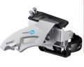 Переключатель передний Shimano FD-M315 ALTUS 2X8/7, TOP-SWING, 34,9/31,8/28,6мм адаптер, универсальная тяга, для 36зуб