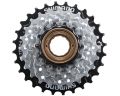 Зірки задні з трещеткой Shimano MF-TZ510-6, 14-28, срібл, 6-зв.