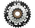 Зірки задні з трещеткой Shimano MF-TZ510-7, 14-34, срібл, 7-зв.