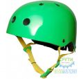 шолом дитячий Kiddimoto неоновий зелёный, розмір S 48-53см