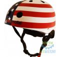 шлем детский Kiddimoto флаг USA размер M 53-58см