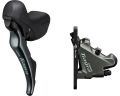 Гальмо гідравл диск для шосе Shimano 4720, переднє (ліва ручка 2-шв, каліпер, гідроліния 1000мм)