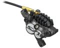 Каліпер гідравл диск гальм Shimano BR-M820 SAINT, монтаж РМ160мм, колодка H03C/Fin, метал