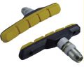 Тормозные колодки Alligator VB-610 72 мм для V-Brake черно-желтые.