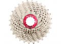 Кассета инд. 11-k 11-28T SUN RACE RX1 алюминиевый паук, Metallic Silver