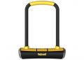 Замок U-образный ONGUARD PITBULL STD размер скобы 115 x 230мм, толщина 14мм, с креплением, 4 ключа + 1 с подсветкой
