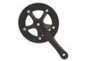Комплект шатунів PROWHEEL SINGLE Solid-246T-F-1 46T 175mm black