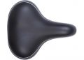 Сідло Green Cycle GSD-111 Relaxed Unisex, стальні рейли, чорне