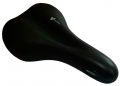 Сідло Green Cycle GSD-251 Moderate Unisex, стальні рейли, чорне