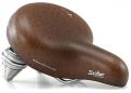 Седло Selle Royal Premium DRIFTER MEDIUM, Royalgel, обивка Kennenback, 251х221мм, 995г, хромированные рейлы и пружины, unisex, коричневое