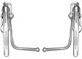 Ручки гальмівні SUN RACE R03 з дублирующими рычагами для высокого хвата, алюминий, хомут d22. 2~23. 8mm