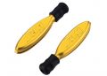 Концовка троса JAGWIRE Non-Crimp CHA069 – тормоз/переключ. Gold алюм. (4шт)